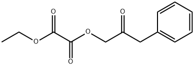 ethyl 2-oxo-3-phenylpropyl oxalate Structural