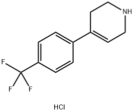 4-(4-(Trifluoromethyl)phenyl)-1,2,3,6-tetrahydropyridine hydrochloride