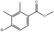 Methyl 4-bromo-2,3-dimethylbenzoate Structural