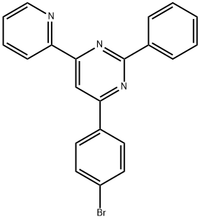 4-(4-bromophenyl)-2-phenyl-6-(2-pyridinyl)Pyrimidine