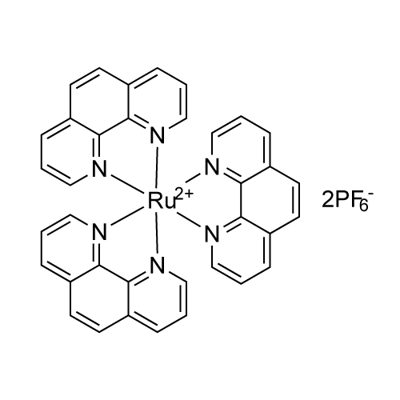 Tris(1,10-phenanthroline)ruthenium(II) Bis(hexafluorophosphate) Structural