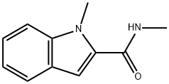 N,1-dimethyl-1H-Indole-2-carboxamide Structural