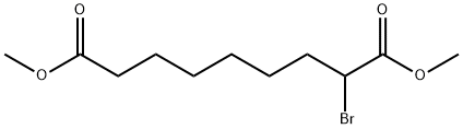 dimethyl 2-bromononanedioate Structural