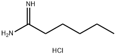 Hexanimidamide hydrochloride Structural