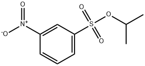 Isopropyl m-nitrobenzenesulfonate Structural