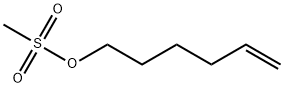 hex-5-enyl methanesulfonate Structural