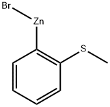 bromo[2-(methylthio)phenyl]Zinc Structural