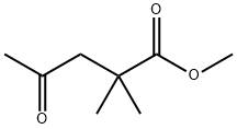 methyl 2,2-dimethyl-4-oxopentanoate Structural