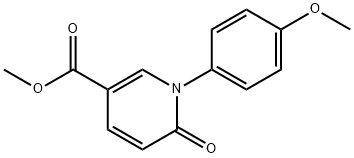 methyl 1-(4-methoxyphenyl)-6-oxo-1,6-dihydropyridine-3-carboxylate Structural