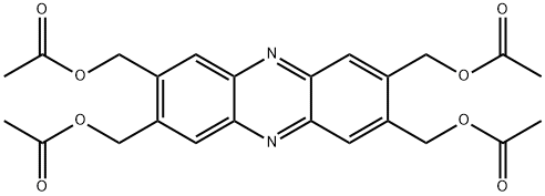phenazine-2,3,7,8-tetrayltetrakis(methylene) tetraacetate Structural