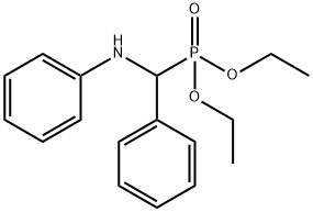 diethyl [phenyl(phenylamino)methyl]phosphonate Structural