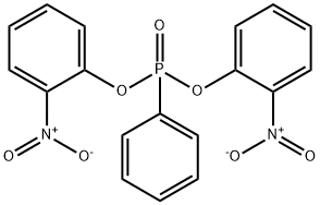 Bis(o-nitrophenyl) Phenylphosphonate Structural