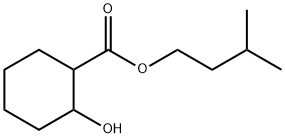 isopentyl 2-hydroxycyclohexanecarboxylate Structural
