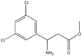 methyl 3-amino-3-(3,5-dichlorophenyl)propanoate