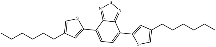4,7-Bis(4-hexylthiophen-2-yl)benzo[c][1,2,5]thiadiazole