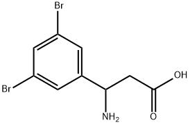 3-AMINO-3-(3,5-DIBROMOPHENYL)PROPANOIC ACID