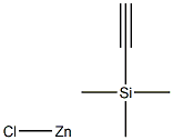 chlorozinc(1+),ethynyl(trimethyl)silane Structural