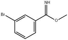 methyl 3-bromobenzimidate Structural