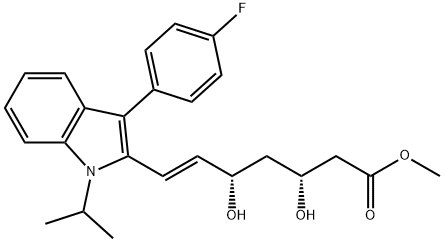 Fluvastatin Methyl Ester Structural