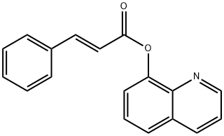 quinolin-8-yl (2E)-3-phenylprop-2-enoate Structural