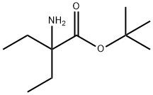 tert-butyl 2-amino-2-ethylbutanoate Structural