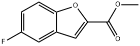 methyl 5-fluorobenzofuran-2-carboxylate Structural