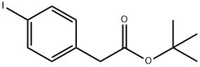 tert-butyl 2-(4-iodophenyl)acetate Structural