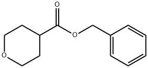 Tetrahydro-2H-pyran-4-carboxylic acid benzyl ester Structural