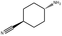 trans-4-Aminocyclohexanecarbonitrile Structural