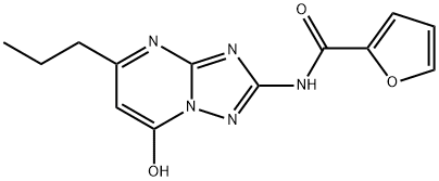 N-(7-hydroxy-5-propyl-[1,2,4]triazolo[1,5-a]pyrimidin-2(1H)-ylidene)furan-2-carboxamide Structural