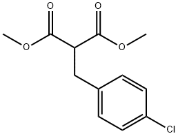 dimethyl 2-(4-chlorobenzyl)malonate Structural