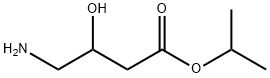isopropyl 4-amino-3-hydroxybutanoate Structural