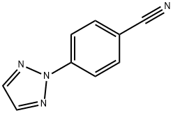 Benzonitrile, 4-(2H-1,2,3-triazol-2-yl)- Structural