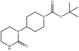 tert-butyl 4-(2-oxotetrahydropyrimidin-1(2H)-yl)piperidine-1-carboxylate Structural