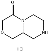 Hexahydropyrazino[2,1-C][1,4]Oxazin-4(3H)-One Hydrochloride Structural