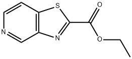 Thiazolo[4,5-c]pyridine-2-carboxylic acid ethyl ester Structural