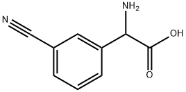 DL-3-Cyanophenylglycine Structural