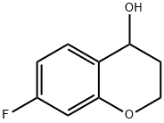 7-fluorochroman-4-ol Structural