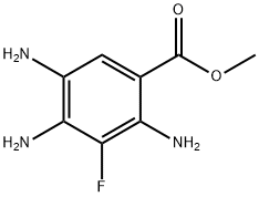 Benzoic acid, 2,4,5-triamino-3-fluoro-, methyl ester