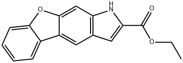 ethyl 1H-benzofuro[3,2-f]indole-2-carboxylate Structural