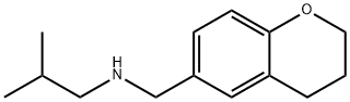 N-(chroman-6-ylmethyl)-2-methylpropan-1-amine Structural