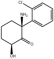 Cyclohexanone,2-amino-2-(2-chlorophenyl)-6-hydroxy-,(2S,6S)-