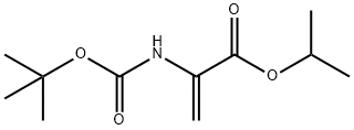isopropyl 2-((tert-butoxycarbonyl)amino)acrylate Structural