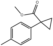 methyl 1-(p-tolyl)cyclopropanecarboxylate Structural