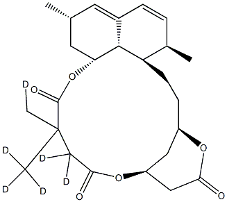 Simvastatin D6 lactone Structural