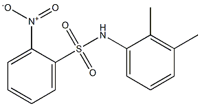 N-(2,3-Dimethylphenyl)-2-nitrobenzenesulfonamide, 97% Structural