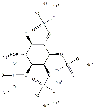 D-myo-Inositol-1,2,3,6-tetrakis(phosphate) sodium salt Structural