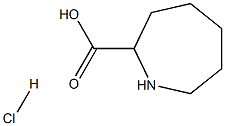 Azepane-2-carboxylic acid hydrochloride Structural