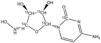 Azacytidine 13C5 Structural