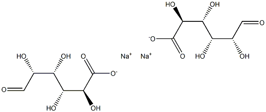 L-diguluronic acid disodium salt Structural